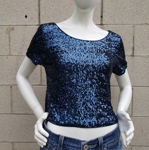 Forever 21 sequin shirt